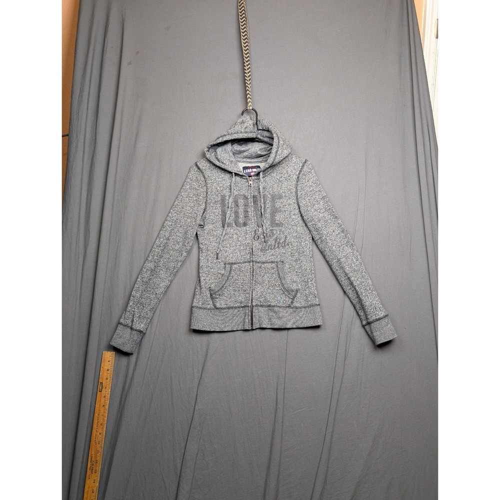 Ecko‎ Unltd. Women's Full Zip Hoodie Gray Size Medium